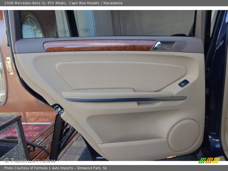 Capri Blue Metallic / Macadamia 2008 Mercedes-Benz GL 450 4Matic