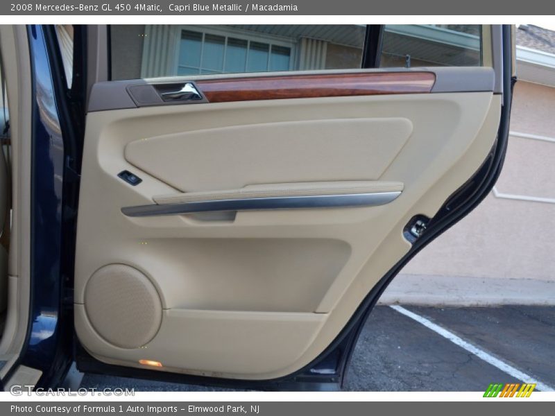 Capri Blue Metallic / Macadamia 2008 Mercedes-Benz GL 450 4Matic