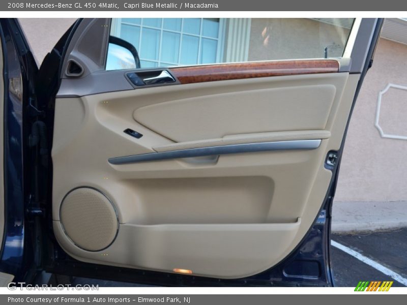 Capri Blue Metallic / Macadamia 2008 Mercedes-Benz GL 450 4Matic