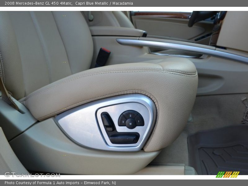 Capri Blue Metallic / Macadamia 2008 Mercedes-Benz GL 450 4Matic