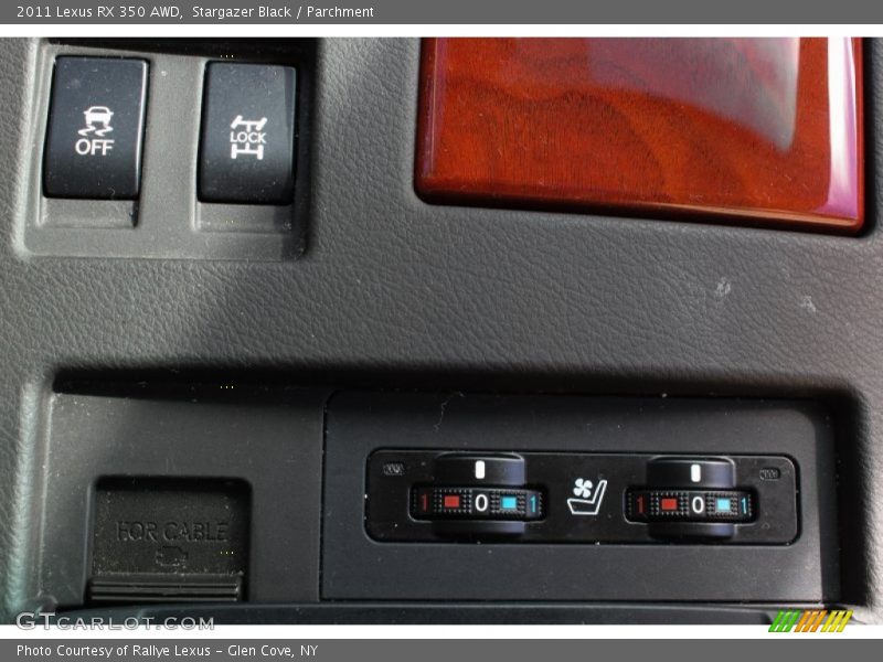 Stargazer Black / Parchment 2011 Lexus RX 350 AWD