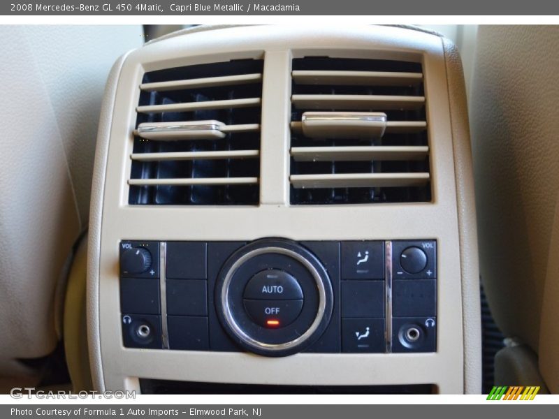 Capri Blue Metallic / Macadamia 2008 Mercedes-Benz GL 450 4Matic
