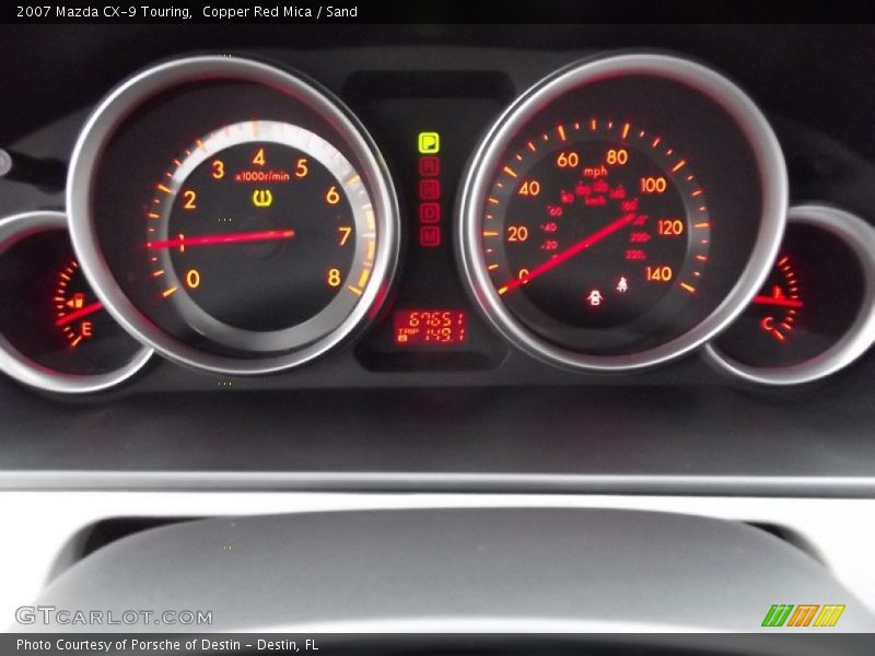  2007 CX-9 Touring Touring Gauges