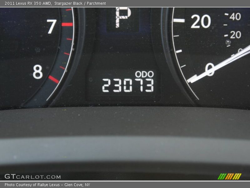 Stargazer Black / Parchment 2011 Lexus RX 350 AWD
