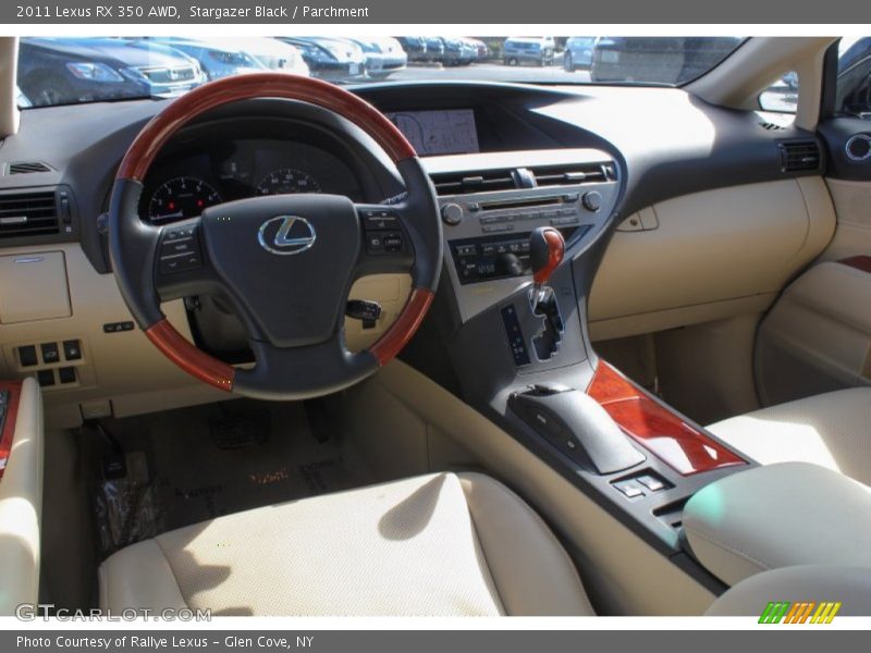 Stargazer Black / Parchment 2011 Lexus RX 350 AWD