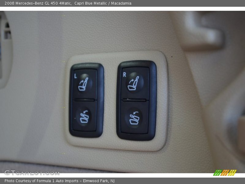 Capri Blue Metallic / Macadamia 2008 Mercedes-Benz GL 450 4Matic