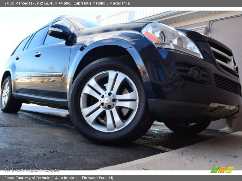 Capri Blue Metallic / Macadamia 2008 Mercedes-Benz GL 450 4Matic