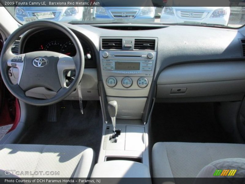 Barcelona Red Metallic / Ash 2009 Toyota Camry LE