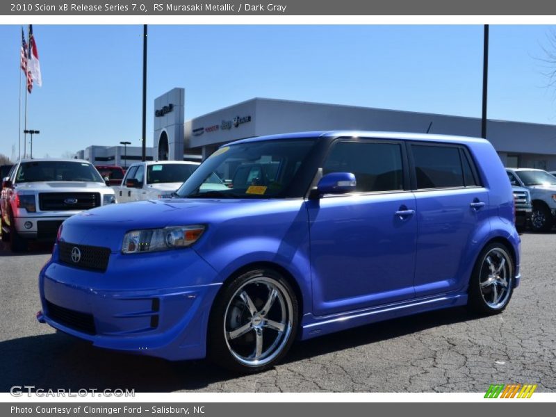 RS Murasaki Metallic / Dark Gray 2010 Scion xB Release Series 7.0