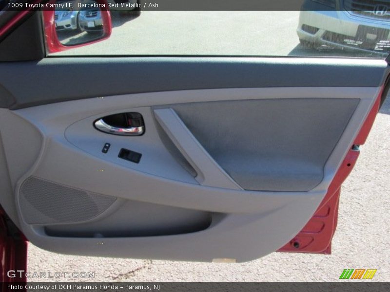 Barcelona Red Metallic / Ash 2009 Toyota Camry LE