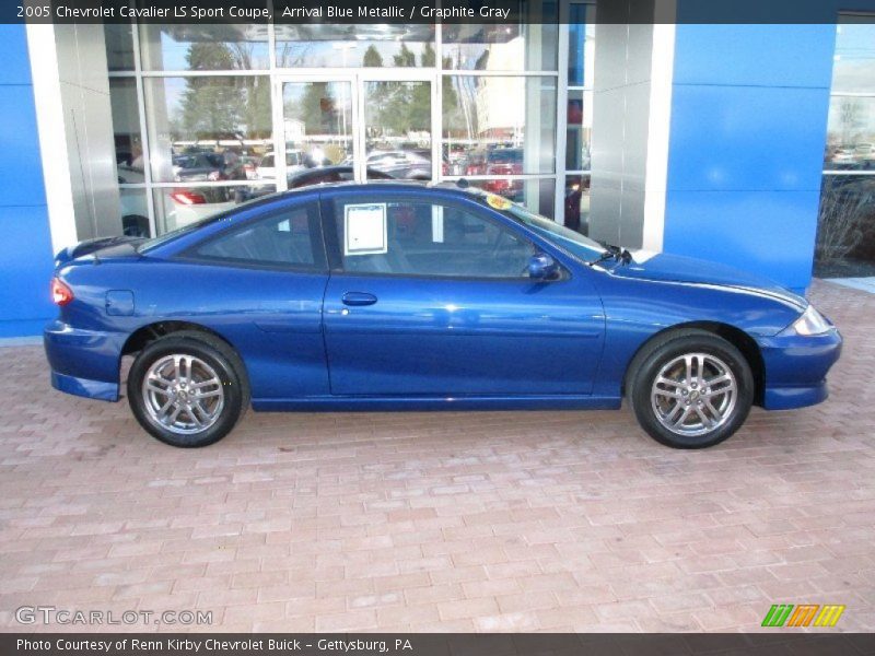  2005 Cavalier LS Sport Coupe Arrival Blue Metallic