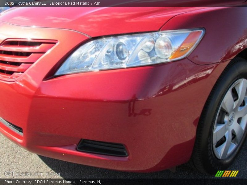 Barcelona Red Metallic / Ash 2009 Toyota Camry LE