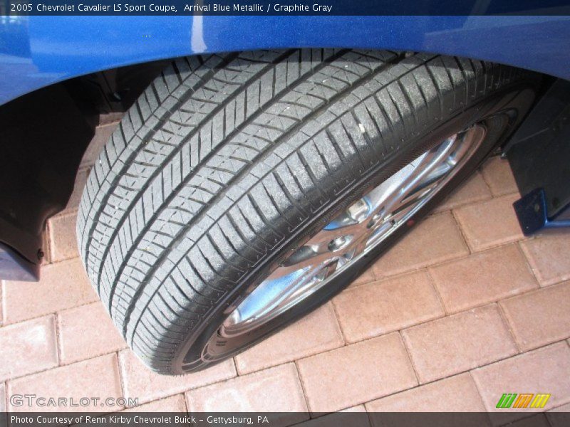 Arrival Blue Metallic / Graphite Gray 2005 Chevrolet Cavalier LS Sport Coupe