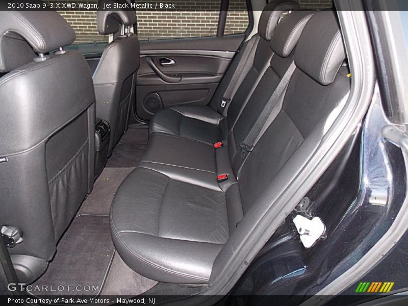 Rear Seat of 2010 9-3 X XWD Wagon