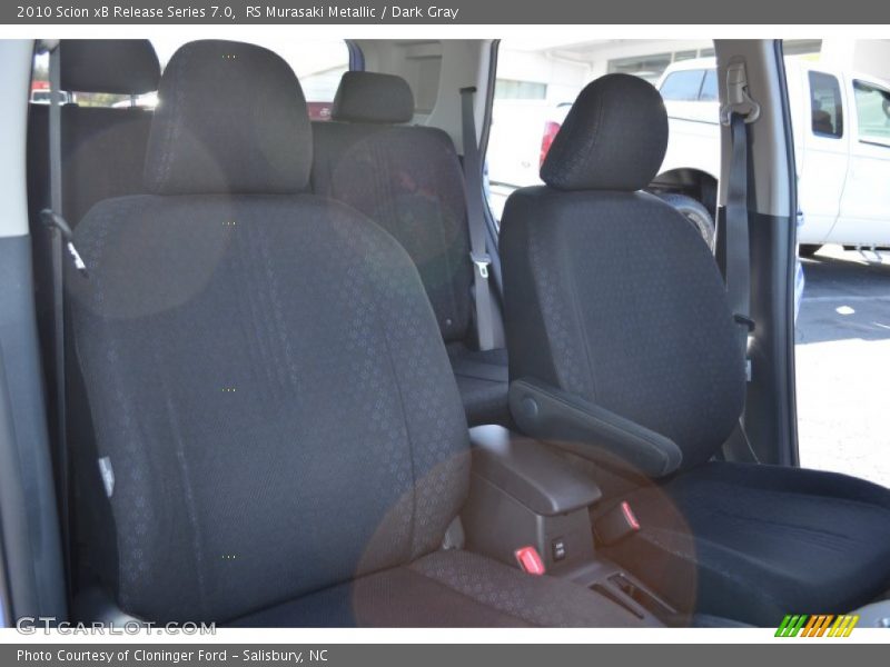 Rear Seat of 2010 xB Release Series 7.0