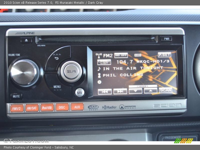 Audio System of 2010 xB Release Series 7.0