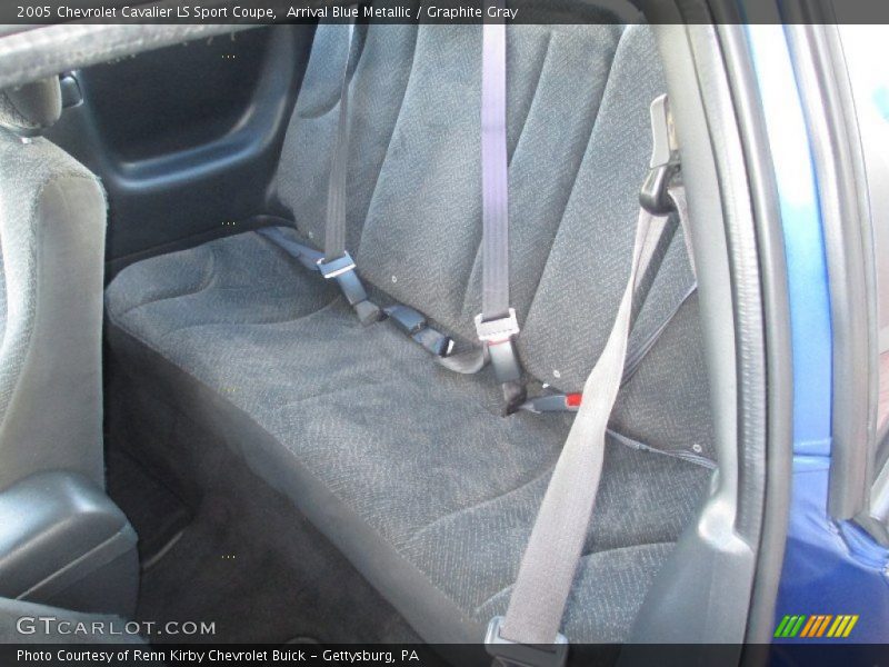 Rear Seat of 2005 Cavalier LS Sport Coupe
