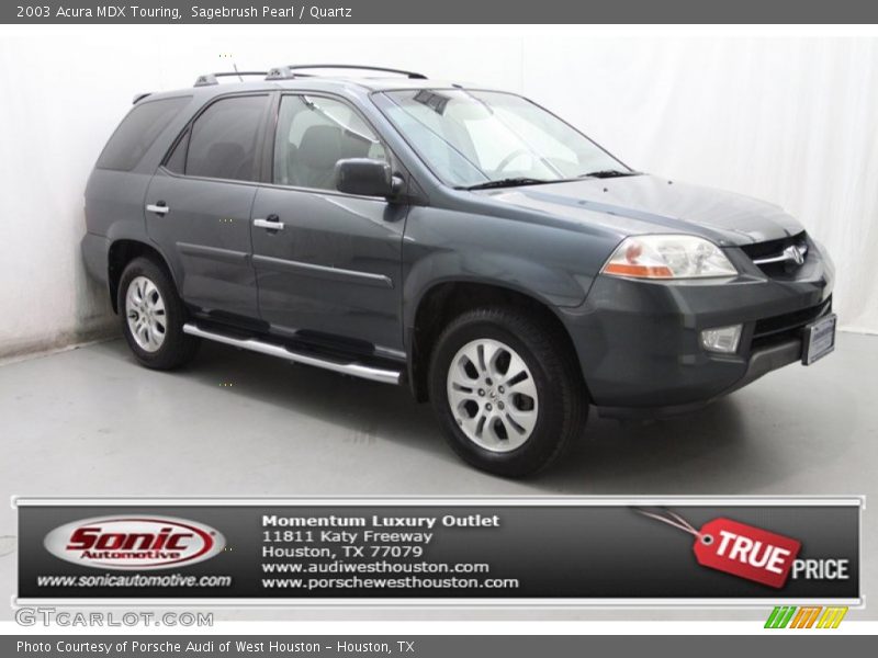Sagebrush Pearl / Quartz 2003 Acura MDX Touring