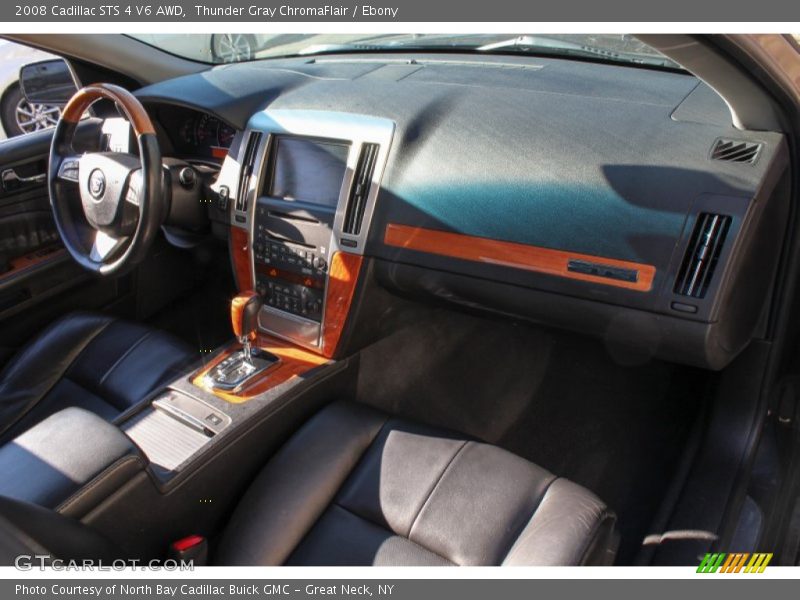 Thunder Gray ChromaFlair / Ebony 2008 Cadillac STS 4 V6 AWD