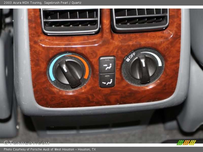 Sagebrush Pearl / Quartz 2003 Acura MDX Touring