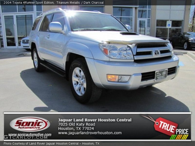 Titanium Metallic / Dark Charcoal 2004 Toyota 4Runner Sport Edition
