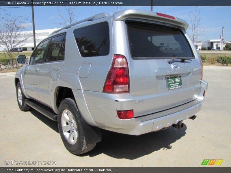 Titanium Metallic / Dark Charcoal 2004 Toyota 4Runner Sport Edition