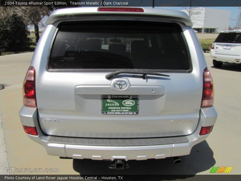 Titanium Metallic / Dark Charcoal 2004 Toyota 4Runner Sport Edition
