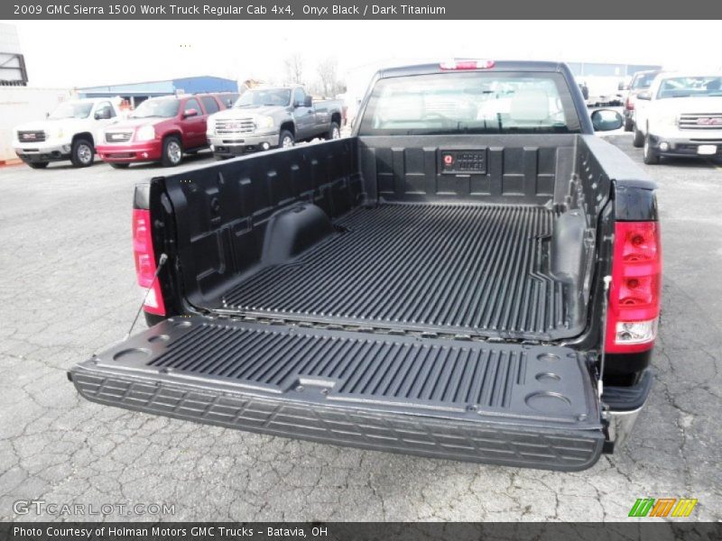 Onyx Black / Dark Titanium 2009 GMC Sierra 1500 Work Truck Regular Cab 4x4