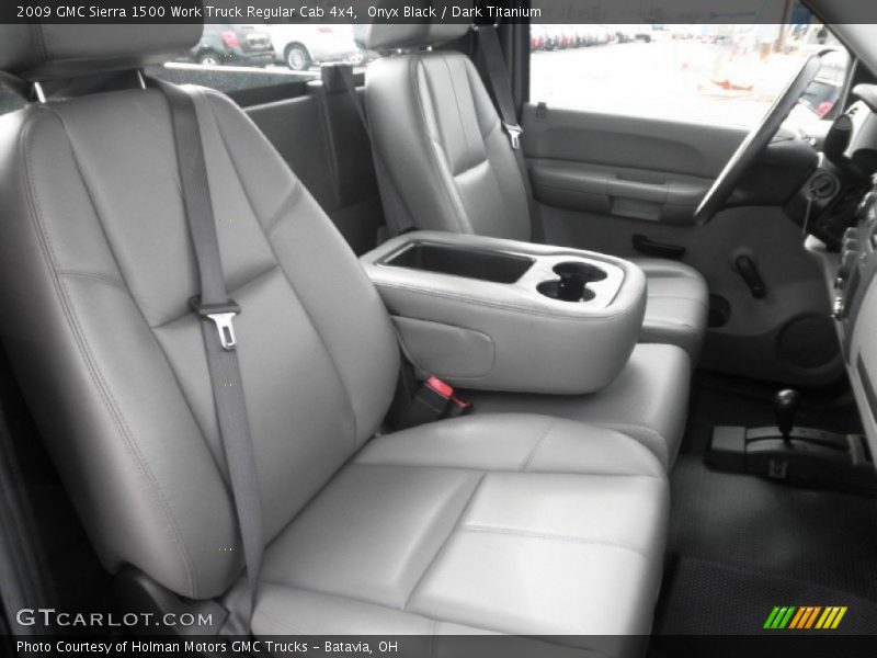 Onyx Black / Dark Titanium 2009 GMC Sierra 1500 Work Truck Regular Cab 4x4
