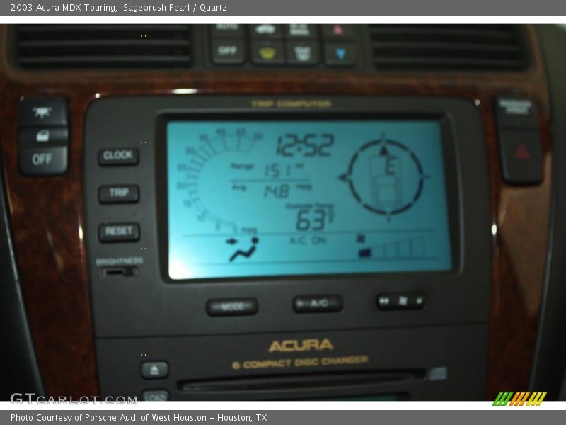 Sagebrush Pearl / Quartz 2003 Acura MDX Touring