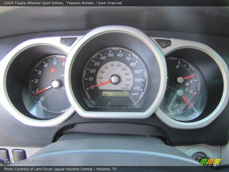 Titanium Metallic / Dark Charcoal 2004 Toyota 4Runner Sport Edition