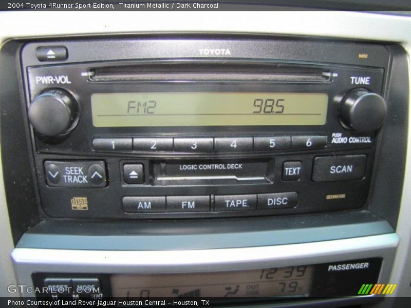 Titanium Metallic / Dark Charcoal 2004 Toyota 4Runner Sport Edition