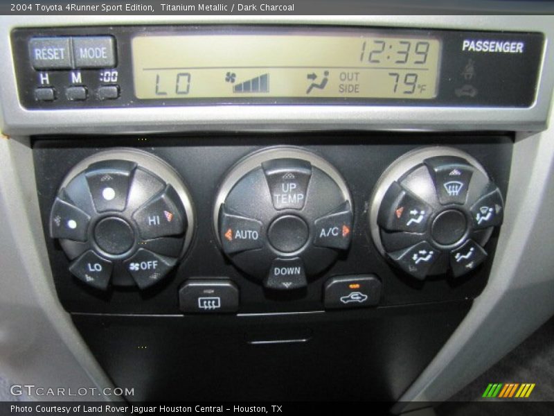 Titanium Metallic / Dark Charcoal 2004 Toyota 4Runner Sport Edition