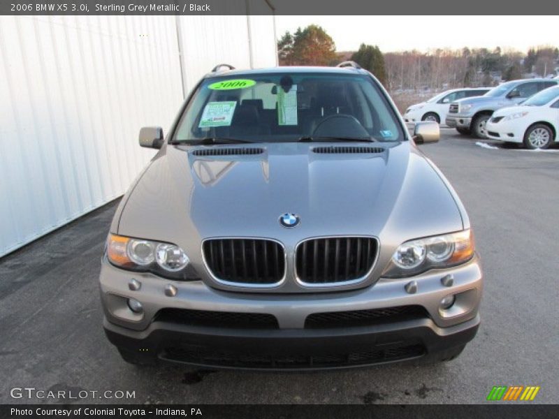 Sterling Grey Metallic / Black 2006 BMW X5 3.0i