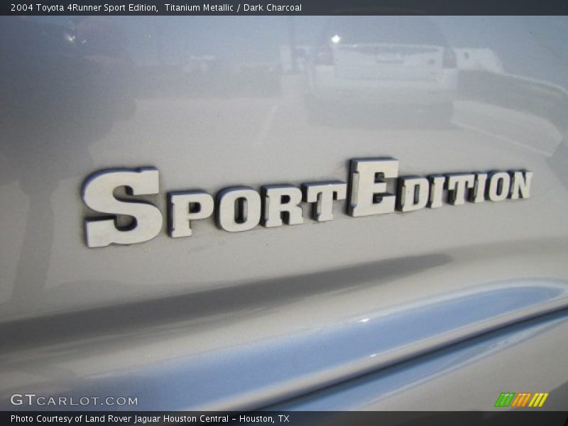 Titanium Metallic / Dark Charcoal 2004 Toyota 4Runner Sport Edition