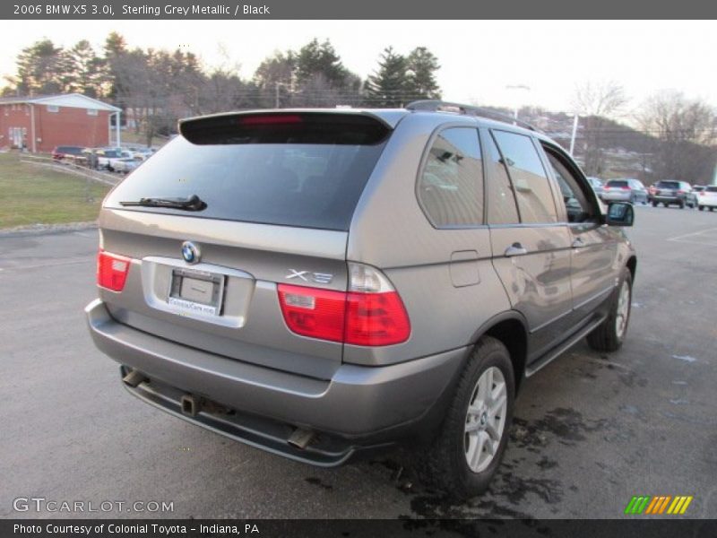Sterling Grey Metallic / Black 2006 BMW X5 3.0i