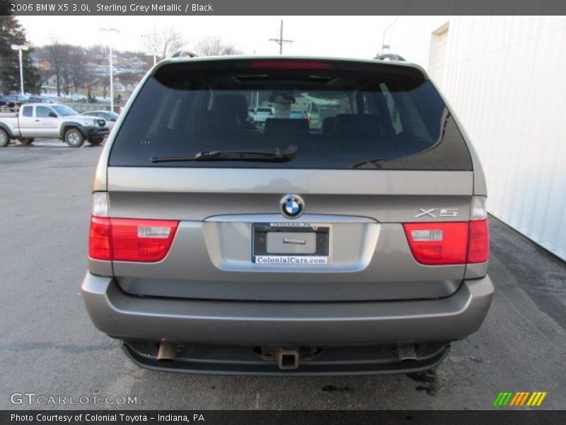 Sterling Grey Metallic / Black 2006 BMW X5 3.0i