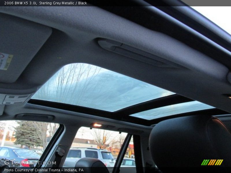 Sterling Grey Metallic / Black 2006 BMW X5 3.0i