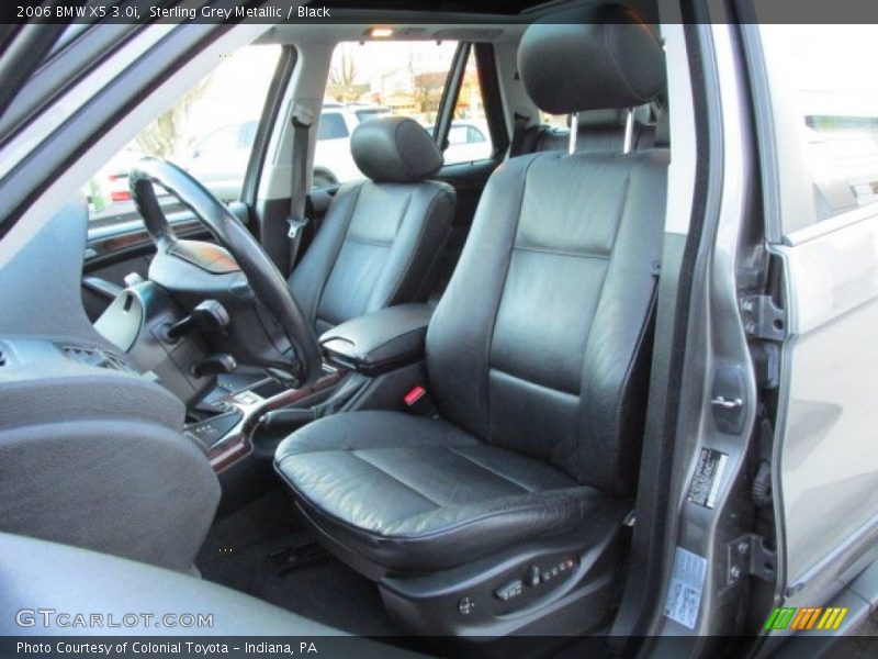 Sterling Grey Metallic / Black 2006 BMW X5 3.0i