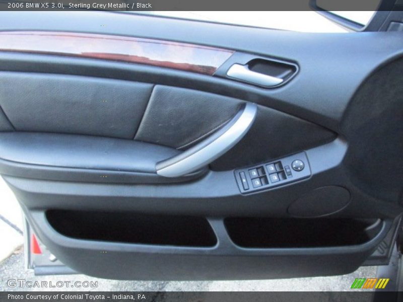 Sterling Grey Metallic / Black 2006 BMW X5 3.0i