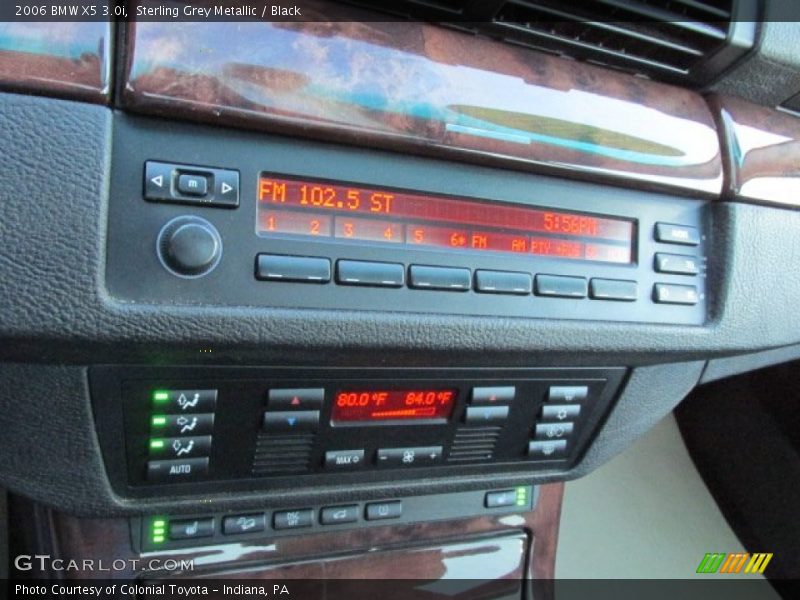 Sterling Grey Metallic / Black 2006 BMW X5 3.0i