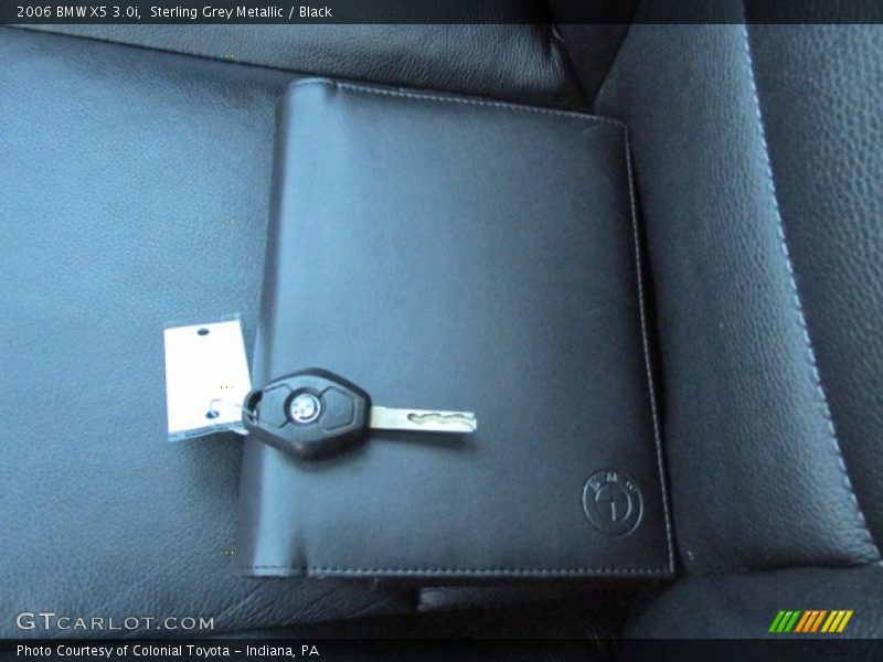 Sterling Grey Metallic / Black 2006 BMW X5 3.0i