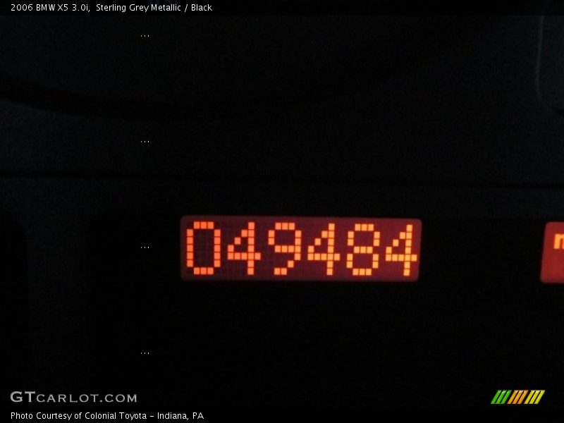 Sterling Grey Metallic / Black 2006 BMW X5 3.0i