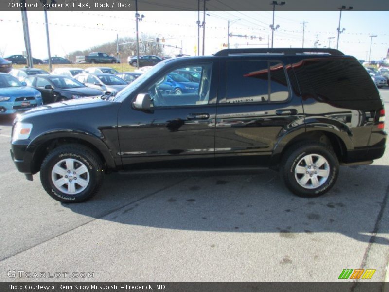Black / Black 2010 Ford Explorer XLT 4x4