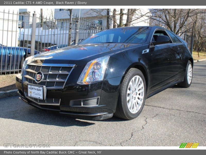 Black Raven / Ebony 2011 Cadillac CTS 4 AWD Coupe