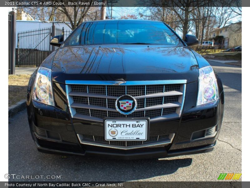 Black Raven / Ebony 2011 Cadillac CTS 4 AWD Coupe