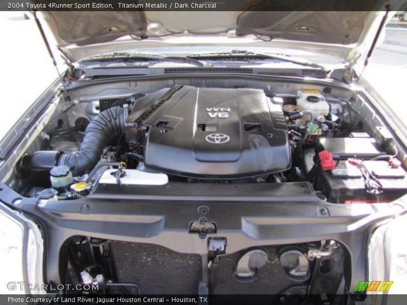 Titanium Metallic / Dark Charcoal 2004 Toyota 4Runner Sport Edition