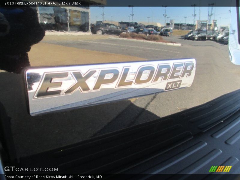 Black / Black 2010 Ford Explorer XLT 4x4