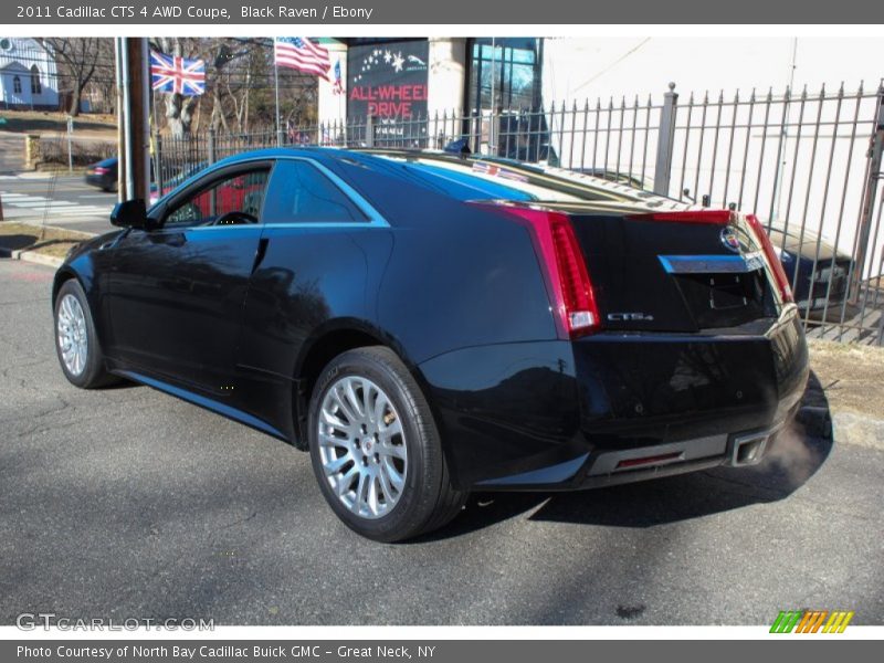 Black Raven / Ebony 2011 Cadillac CTS 4 AWD Coupe