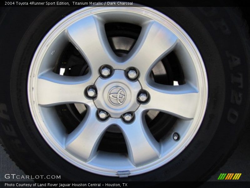 Titanium Metallic / Dark Charcoal 2004 Toyota 4Runner Sport Edition